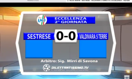 VIDEO: SESTRESE-VALDIVARA 5TERRE 0-0. Eccellenza 2016/2017
