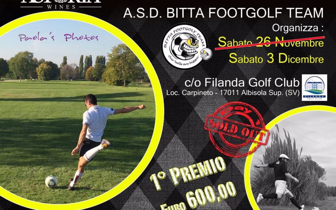 Evolution Footgolf Cup Filanda Golf Club