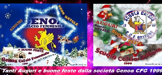 Buon Natale Genoa.Gli Auguri Di Buon Natale Del Genoa Grifone Dilettantissimo