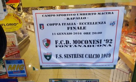 La Sestrese e la Coppa Italia, una love story da nozze d’argento