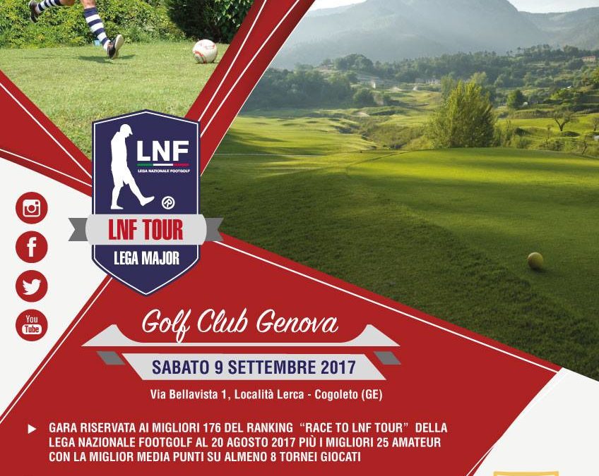 LNF Tour 2017: al Golf Club Genova St. Anna è tutto pronto per il 6° Torneo Lega Major
