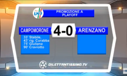 Promozione A – Playoff: Gli highlights della sfida fra Campomorone S.O. e Arenzano