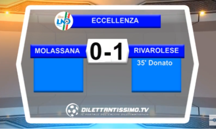 VIDEO – Eccellenza: Gli highlights di Molassana – Rivarolese 0-1