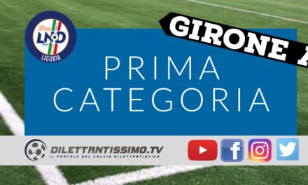 DIRETTA LIVE – PRIMA CATEGORIA A: marcatori e risultati della 3ª  giornata
