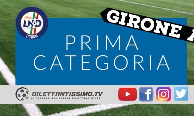 DIRETTA LIVE – Prima Categoria A: risultati e marcatori della 1ª giornata