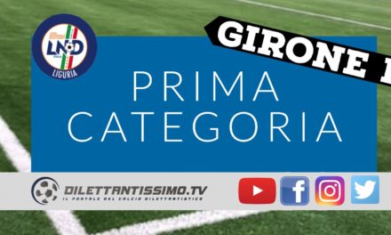 DIRETTA LIVE – Prima Categoria B, 1ª giornata: risultati e classifica