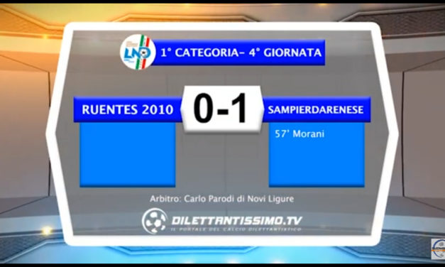 Video: Real F. Querceta-Sanremese 0-1. Highlights