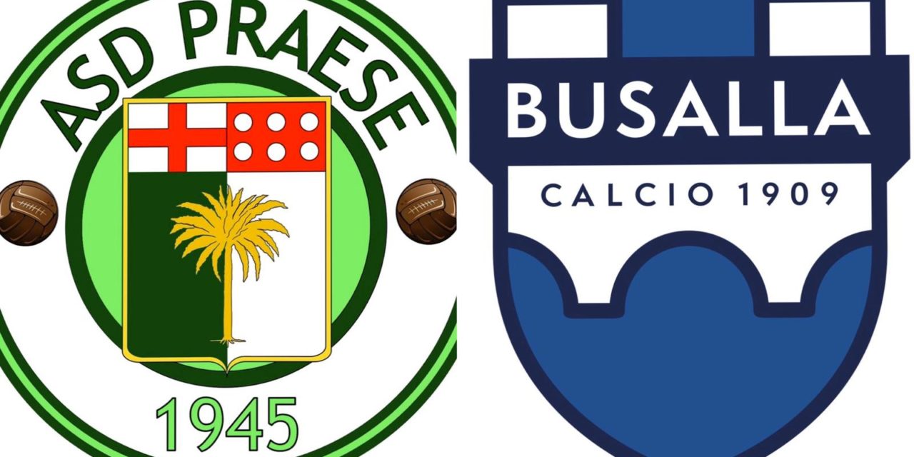 JUNIORES: PRAESE – BUSALLA premiata la sportività