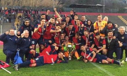 SESTRI LEVANTE – la squadra festeggia la vittoria