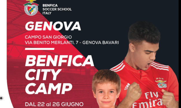 Il Benfica sbarca a Bavari con il city camp!