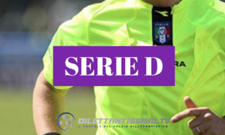 Serie D: le designazioni arbitrali della 1ª giornata