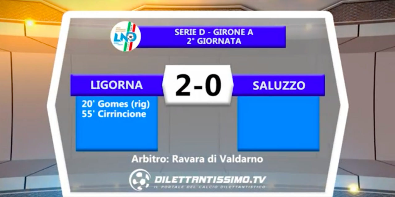 Ligorna-Saluzzo 2-0: gli highlights della partita e le interviste