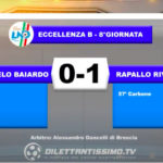 BAIARDO-RAPALLO RIVAROLESE 0-1: GLI HIGHLIGHTS DELLA PARTITA