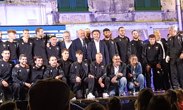 Festa in piazza per la Sampdoria Futsal. Il presidente Fortuna ha le idee chiare: “Obiettivo serie A”