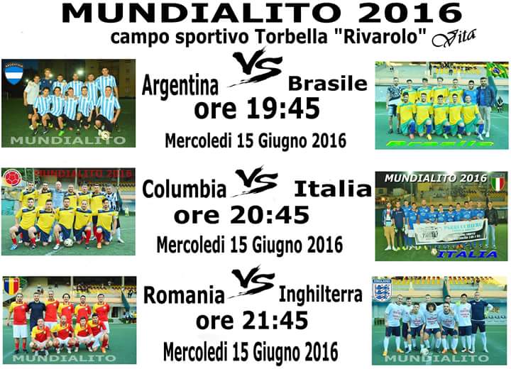 MUNDIALITO-CALCIOTTO: 6° giorno. Risultati, tabellini, marcatori e classifica