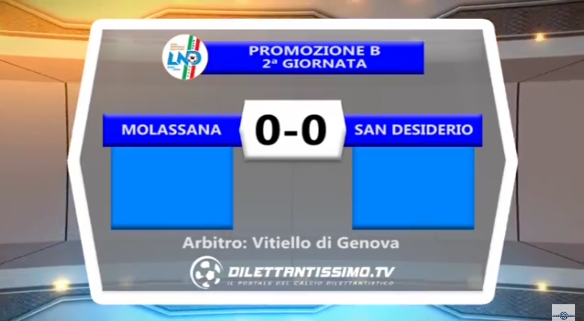 VIDEO: MOLASSANA – SAN DESIDERIO. Promozione Girone B 2^ Giornata 2016/2017