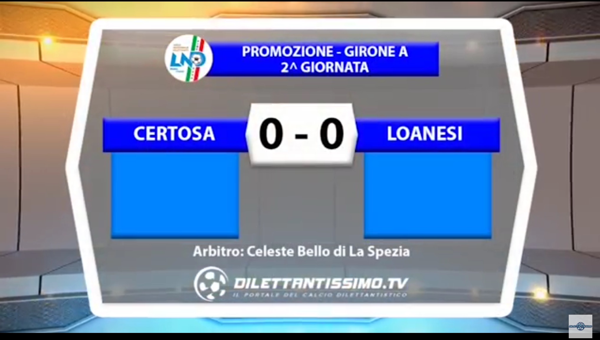 VIDEO: CERTOSA-LOANESI 0-0. Promozione Girone 2016/2017
