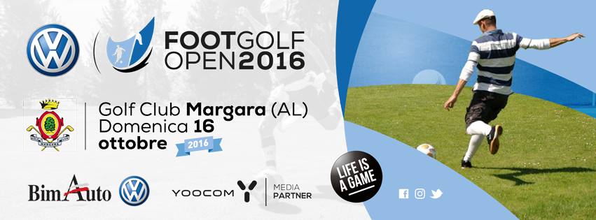 VOLKSWAGEN FOOTGOLF OPEN  Domenica 16 Ottobre 2016 Golf Club Margara – (AL)