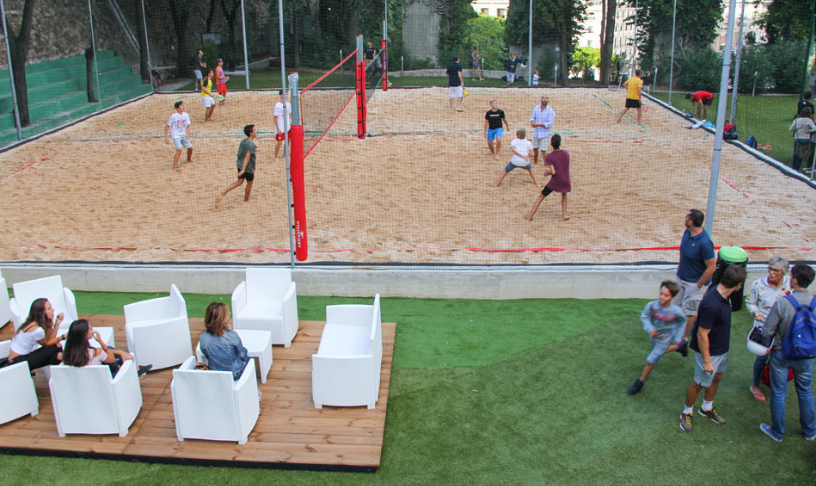 Grande successo ieri  l’inaugurazione del movimento Footvolley a Genova !🏆⚽️