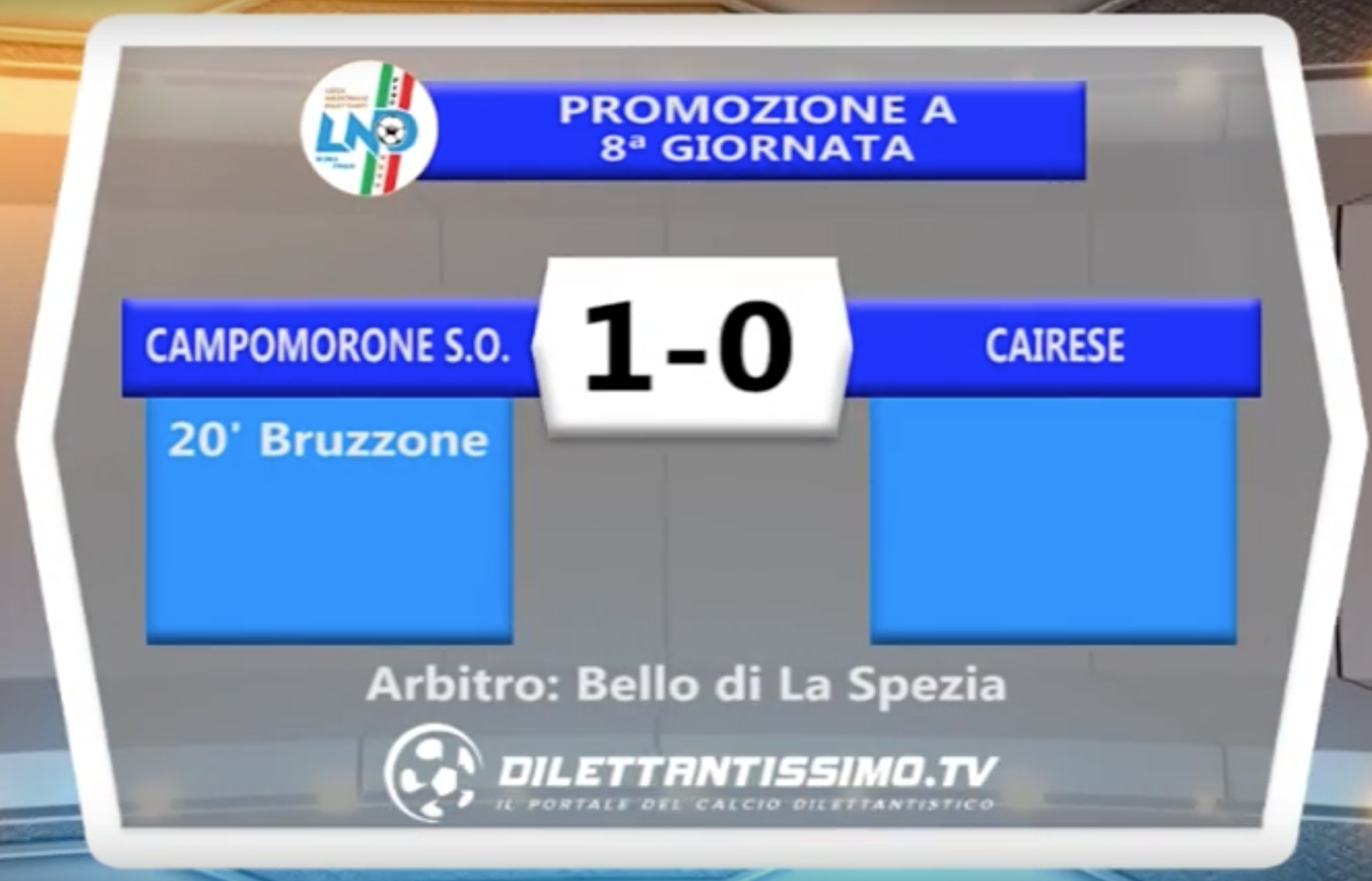 PROMOZIONE A  CAMPOMORONE S.O. – CAIRESE