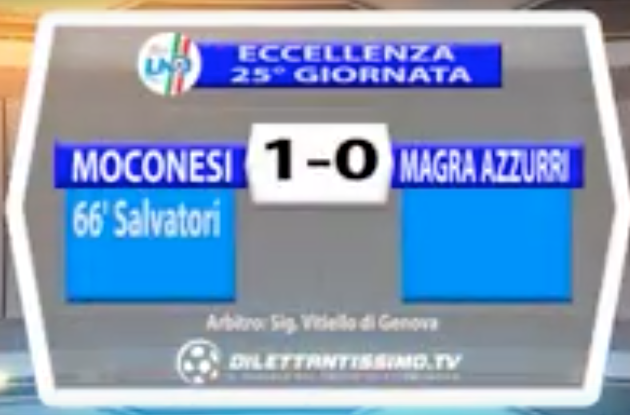 MOCONESI – MAGRA AZZURRI 1-0 | ECCELLENZA