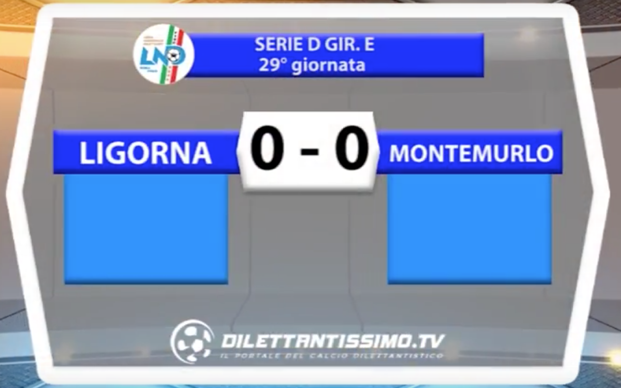 LIGORNA – JOLLY MONTEMURLO 0-0 | SERIE D GIR. E