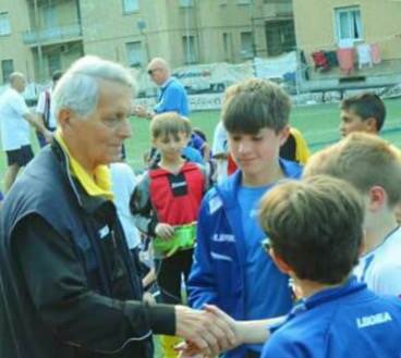 BRUNO NATALE: premiato con la BENEMERENZA alla carriera