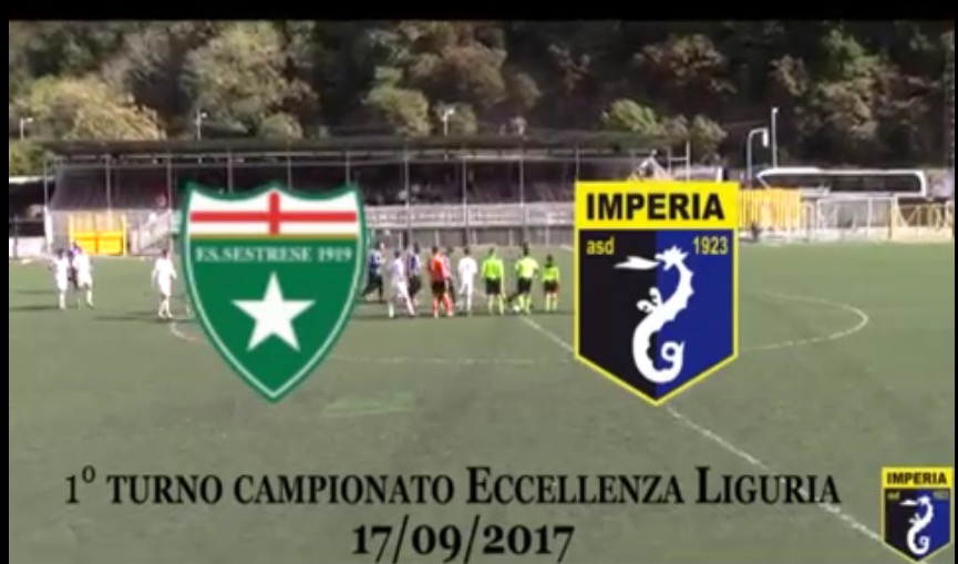 VIDEO: SESTRESE-IMPERIA 1-1. Eccellenza 1ª Giornata