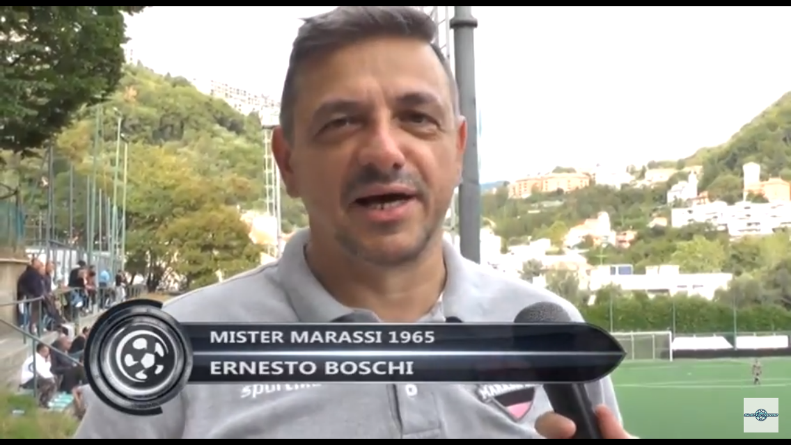 VIDEO: Intervista mister del Marassi ERNESTO BOSCHI