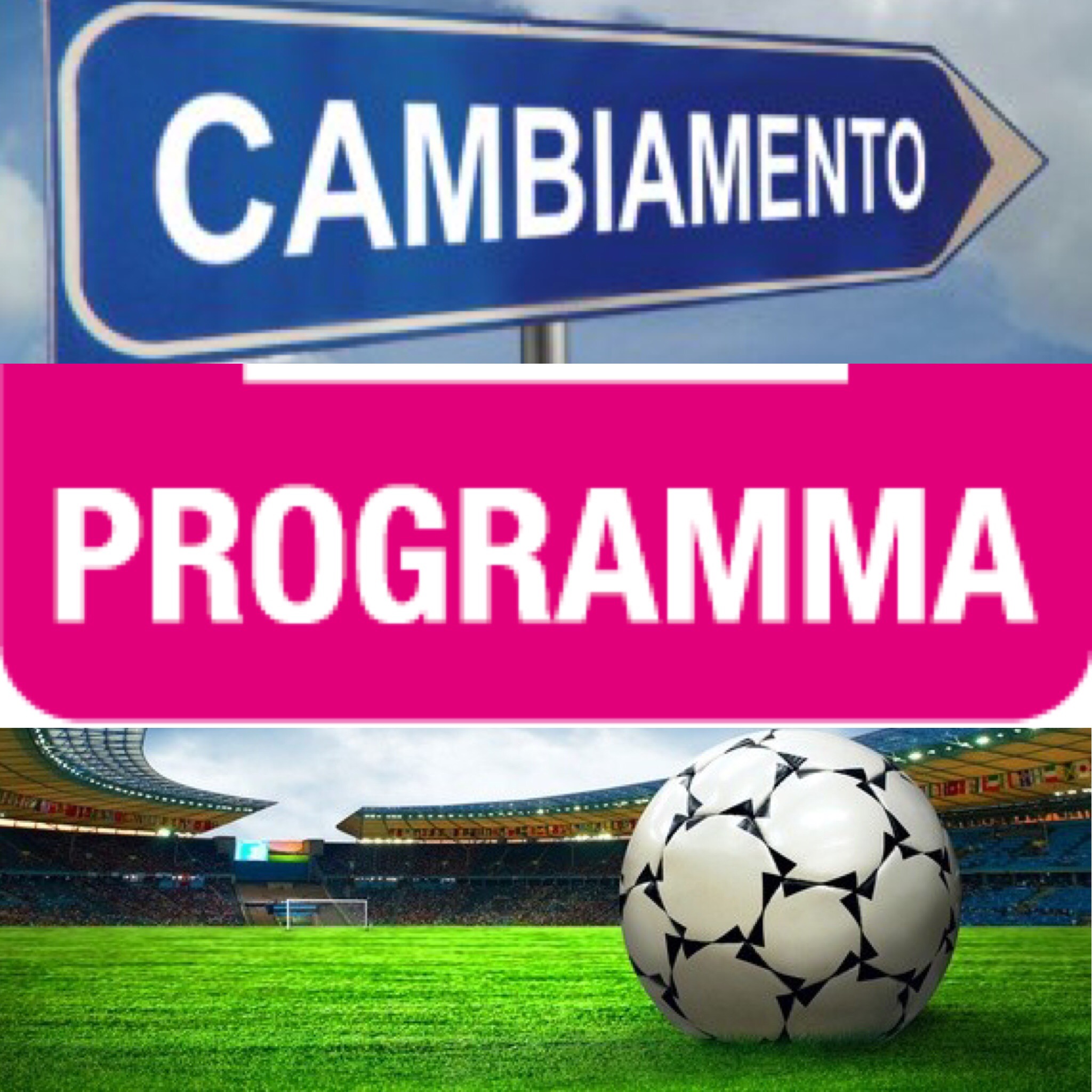 Le modifiche al programma gare del prossimo weekend