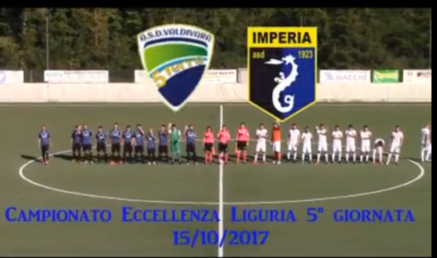 VIDEO. VALDIVARA-IMPERIA 3-3. Eccellenza 5ª Giornata