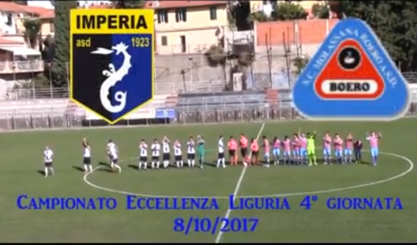 VIDEO: IMPERIA-MOLASSANA 3-1. Eccellenza 4ª Giornata 8/10/2017