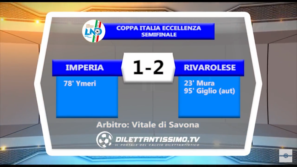 VIDEO: Semifinale Coppa Italia: IMPERIA-RIVAROLESE 1-2