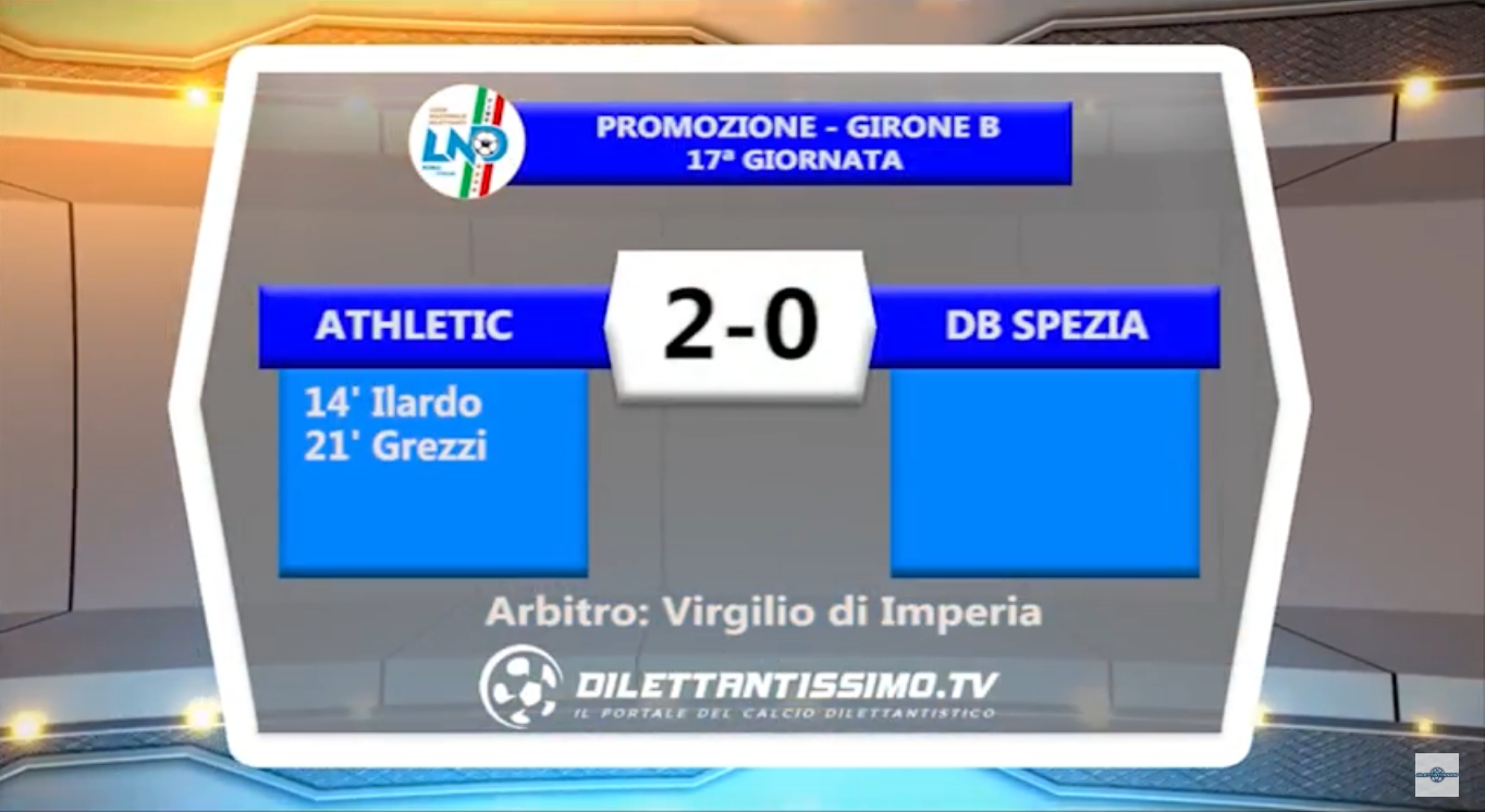 VIDEO – Promozione Girone B 17a giornata: Gli highlights di Athletic Club-Don Bosco Spezia 2-0