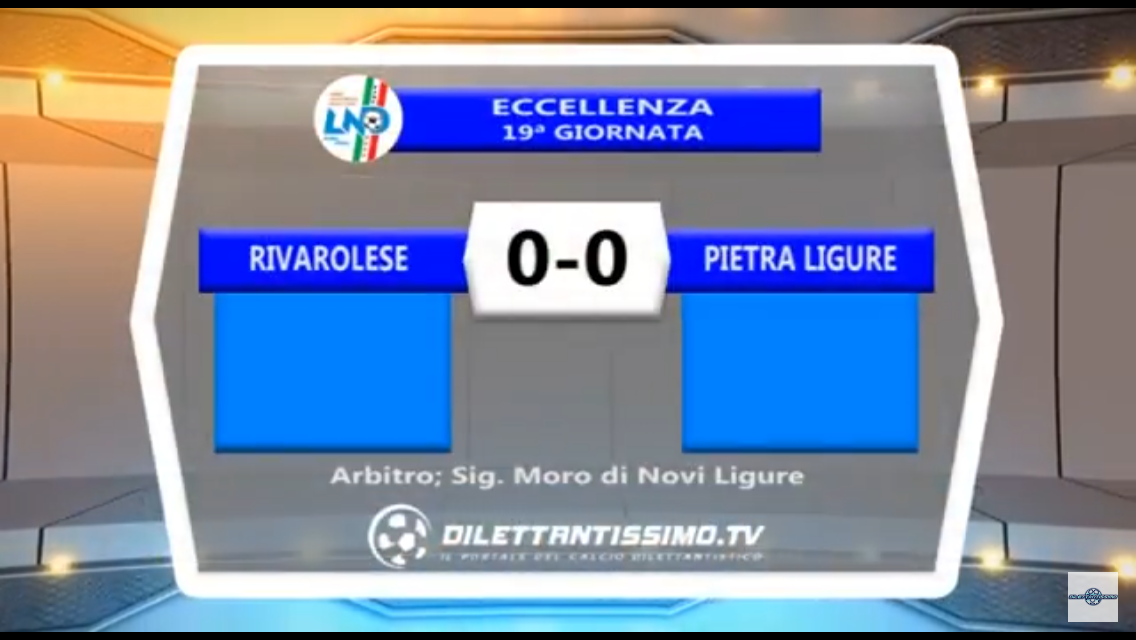 VIDEO – Eccellenza 19a giornata: Gli highlights di Rivarolese-Pietra Ligure 0-0