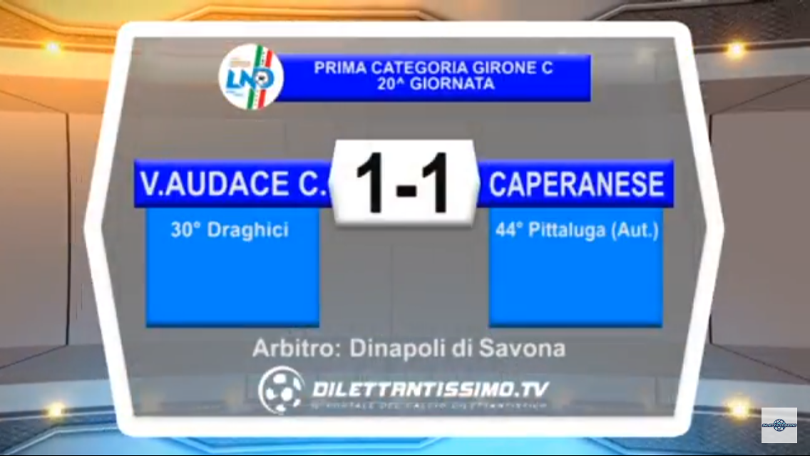 VIDEO: V.A.CAMPOMORONE – CAPERANESE 1-1, Interviste, 1^ Categoria C