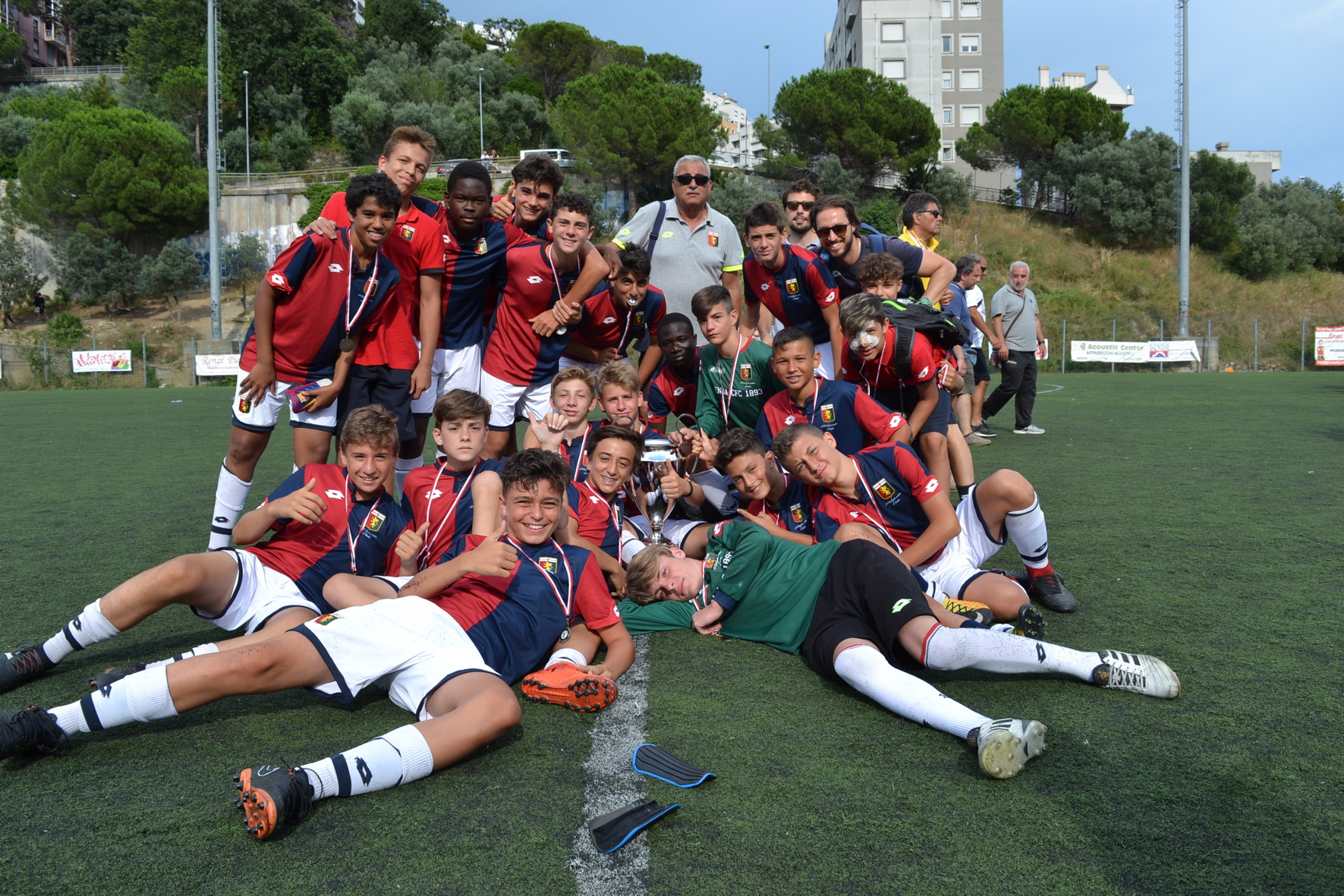 Vecchie glorie e giovani promesse alla festa dei 50 anni dell’Athletic Albaro