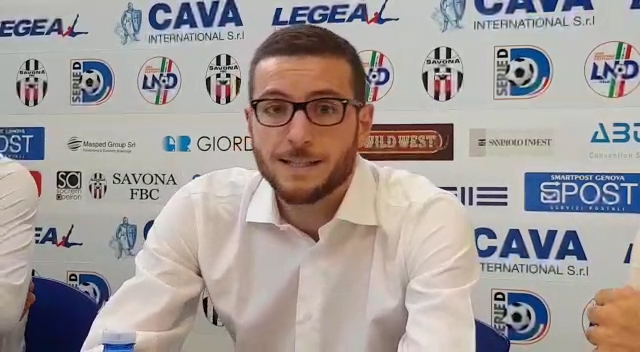 SAVONA CALCIO: presentato il nuovo responsabile marketing VIDEO