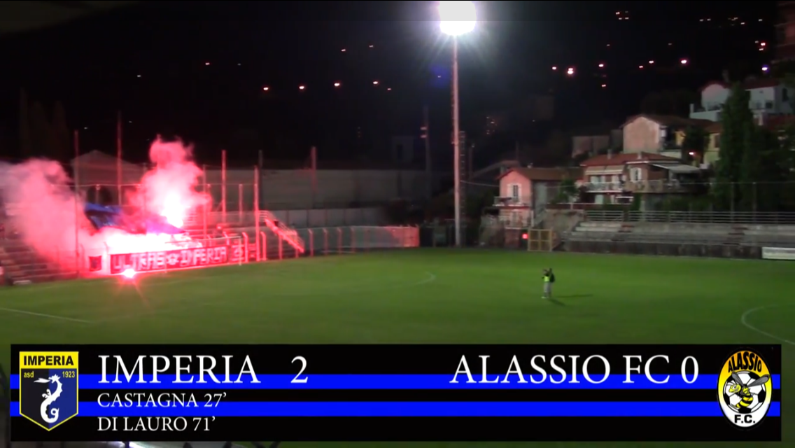 Video: IMPERIA ALASSIO 2-0.sintesi