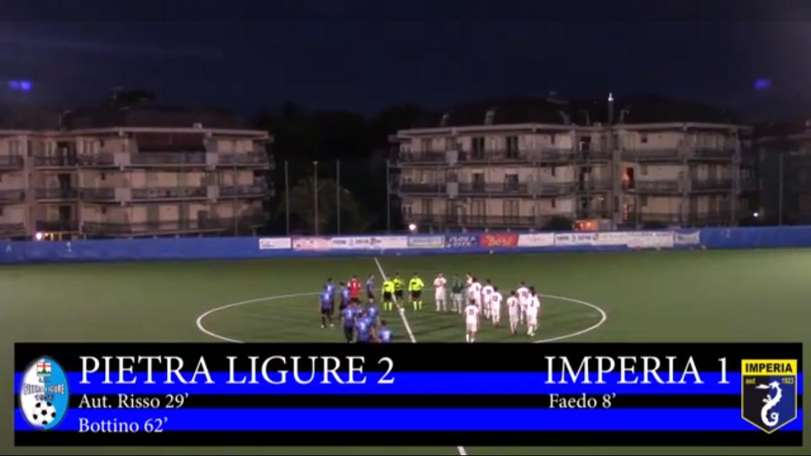 VIDEO – La sintesi di Pietra Ligure-Imperia 2-1