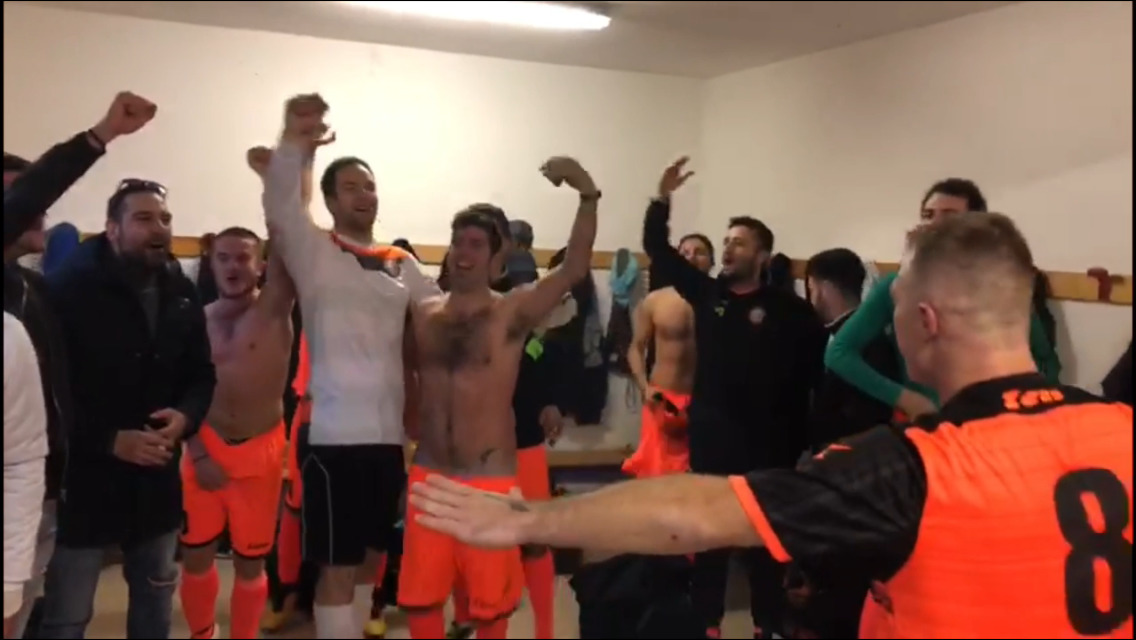 CARASCO VIDEO: esplode la gioia negli spogliatoi dopo la vittoria