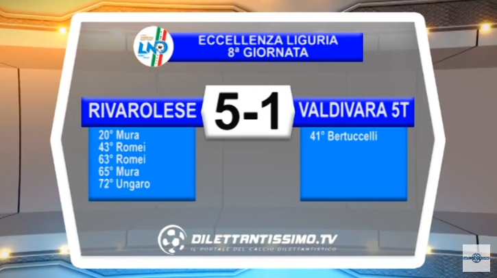 VIDEO – ECCELLENZA: Il servizio di Rivarolese-Valdivara 5 Terre 5-1