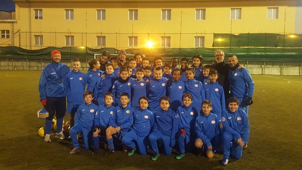 Genova Calcio: la visita dei mister blucerchiati Beppe Butti e Paolo Cioeta