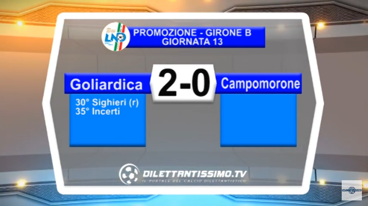 VIDEO – Promozione B: Il servizio di Goliardica-Campomorone S.O. 2-0