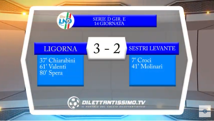 VIDEO – Serie D: Il servizio di Ligorna-Sestri Levante 3-2