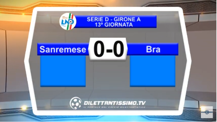 VIDEO – Serie D: Il servizio di Sanremese-Bra 0-0