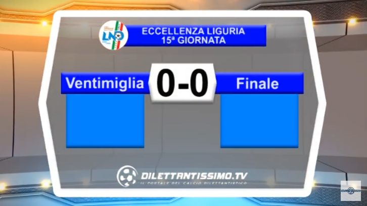 VIDEO – Eccellenza: Il servizio di Ventimiglia-Finale 0-0