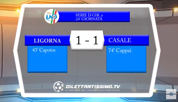 VIDEO – Serie D: Il servizio di Ligorna-Casale 1-1