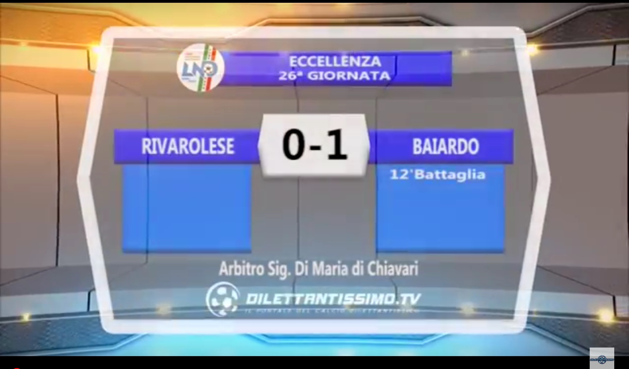 Video: RIVAROLESE – BAIARDO 0-1