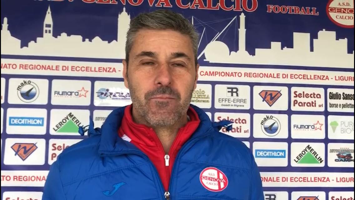 Intervista post partita a Mister Balboni Genova calcio